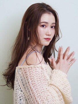 ビュートリアム265(BEAUTRIUM 265) マロンベージュ/色っぽロング/顔まわりレイヤー/色気ヘア/銀座