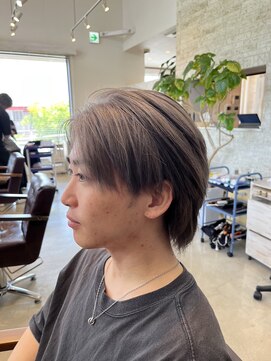 ラ メール ヘア デザイン(La mer HAIR DESIGN) メンズ/シルバーカラー