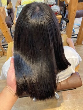 グランバイ アトリエドングリ(Grand × AtlierDonguri) 髪質改善　ビフォーアフター　その711（ラベンダーグレージュ）