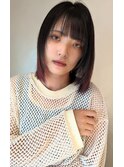 韓国小顔似合わせカット×ナチュラルストレートレイヤー