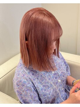 ベレーザ 渋谷(BELEZA) 5137ニュアンスカラーカシスレッドベビーピンクハイトーンカラー