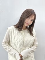 スラッシュ(SLASH)&nbsp;髪質改善/グレージュ/透明感カラー/ナチュラル/艶髪