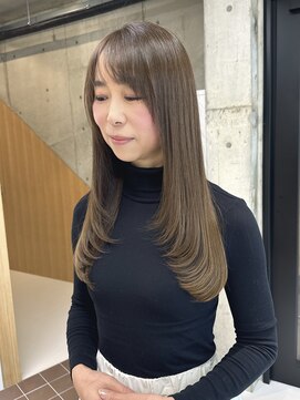 ナギ(nagi) ロングレイヤースタイル