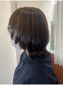 ショートウルフ/レイヤー/顔周りレイヤー/20代/30代