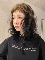 キャロルガーデンズ ボコカ 表参道(Carroll Gardens bococa)&nbsp;レイヤーパーマ　ブリーチ　ベージュ