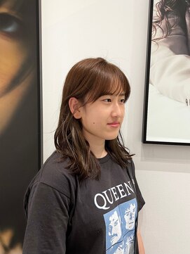 フェイバリットガーデン(favorite garden) 20代30代大人かわいいミディアムヘア×明るめブラウンカラー