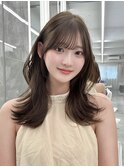 レイヤーカット 韓国