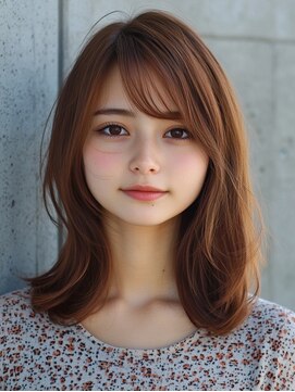 コワファースト長崎シャンプーボーイ 2nd(COIFF1RST 長崎 SHAMPOO BOY) 長崎　ナチュラルブラウン×レイヤー