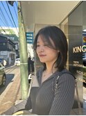韓国風ミディアムスタイル