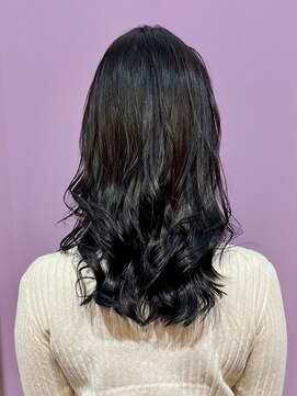 レジュール Rejouir 暗髪/グレイカラー/ソフトウェーブ/大人女子