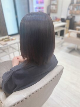 ヘアメイクゼロ 坂戸駅前店(hairmake zero) 【質感再生◎】 質感再生ケアカラー＋質感再生♪Aujua×oggiotto
