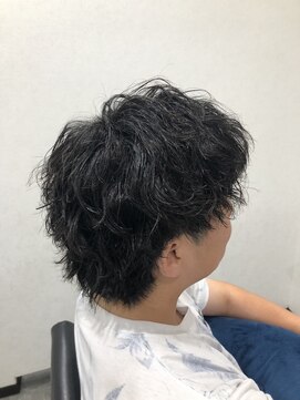 セカンド(Second) Second   ×　メンズパーマ