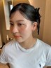 【電話受付のみ】ヘアメイクアーティストによるポイントメイク♪