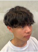 初めてのパーマでも◎ラフな質感が人気のシャドウパーマ
