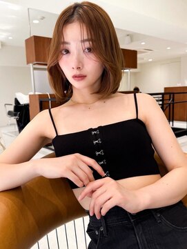 セイントローレン バイ ジルブラン(St.Lauren by JIL BLAN) ハイライトバレイヤージュダブルカラーショートカット