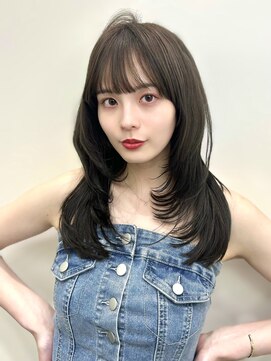 パルス ヨコハマ(PULSE yokohama) ミディアムレイヤーカット顔まわりレイヤー顔周りカット横浜