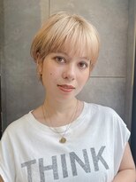 トルネード(TORNADO)&nbsp;ハイトーンマッシュショート丸みひし形丸顔絶壁K20250811