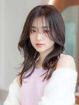 ドリップ バイ ハバナ 原宿(driP. by HAVANA)&nbsp;20代30代ミディアム韓国風レイヤーカット髪質改善ストレート