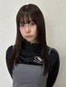 【8月限定◎顔まわりお悩み解消】顔まわりカット＋似合わせカラー　5500円