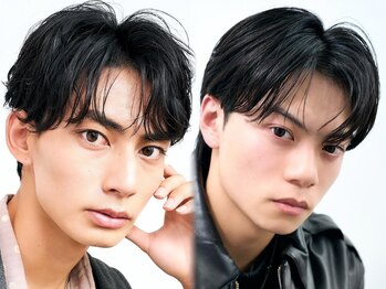ロンドアンメゾン 原宿(Lond un Maison.)の写真/[カット+トリートメント￥4980]ナチュラルながらこなれ感たっぷりなメンズヘア！メンズパーマも[原宿表参道]