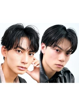 [カット+トリートメント\4980]ナチュラルながらこなれ感たっぷりなメンズヘア！メンズパーマも[原宿表参道]