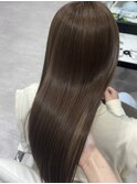 アッシュベージュ/透明感カラー