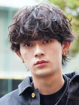 フィフス 渋谷(fifth) 渋谷メンズパーマシャドウパーマツイスパセンターパートフェザー