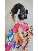 アンジュール&nbsp;成人式振り袖ヘア