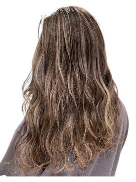 エジョン 八幡山店(Aejon) 八幡山大人レイヤーカット白髪ぼかし脱白髪染め40代50代60代