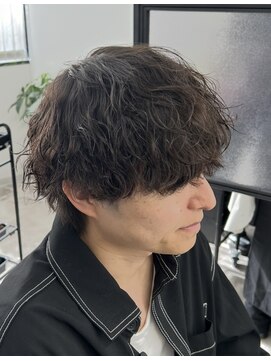 シーバイスリー 綱島(C×3) 襟足あり波巻きパーマ