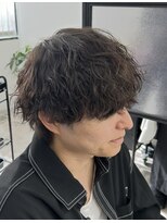 シーバイスリー 綱島(C×3) 襟足あり波巻きパーマ