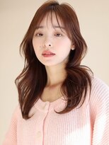 アース 小禄店(EARTH)&nbsp;垢抜けヘア/くびれ巻き/ダークブラウン/大人ガーリー