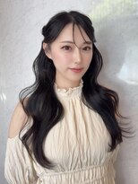 クム(kumu) 前髪カット/ヘアセット/レイヤーカット/韓国ヘア/透明感カラー