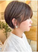伊勢崎/ショート/ボブ/顔まわりレイヤー/レイヤーカット