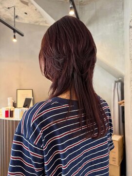 リアド(.RIAD) レッドブラウン×スーパーウルフスタイル