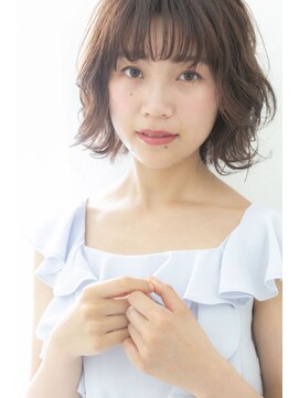アジールヘア 東上野店(agir hair) クセ毛を生かしたニュアンスショート【上野/東上野】