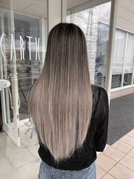 アース 石巻店(HAIR&MAKE EARTH) エアータッチバレイヤージュカラー