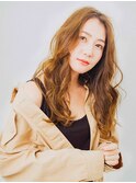 大人♪センターパート♪パーマなし