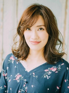 美容室 リズヘアー 稲毛店(Riz hair) カジュアルフェミニンなセミディ【稲毛】