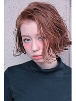 ヘアサロンエム 渋谷店(HAIR SALON M) クールショート/ボブルフ/ピンクベージュ/シルバーカラー