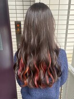 ファンド 千葉(fand)&nbsp;ダークブラウン/インナーカラー/エクステ/メルティカラー/