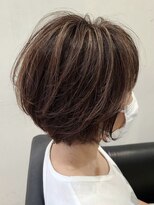 リシェールグリーン 越谷花田店(RICHAIR GREEN)&nbsp;ショートボブ×ハイライト