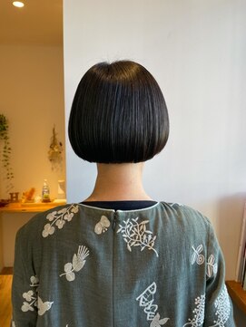 ヒュッゲ ティーシーエス 武蔵中原店(hygge-t.c.s) 大人のおかっぱボブ