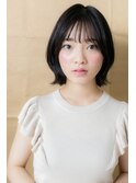 大人かっこいいナチュラルアッシュ外ハネボブT1川口10代20代30代