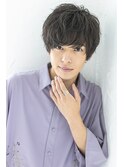 ソフトツーブロック ショートレイヤー MEN'S HAIR 池袋