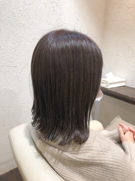 サイン(SIGN) 【前髪なし大人ボブ・30代40代50代・江渡裕司/デジタルパーマ】