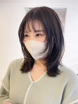 アルバム 池袋(ALBUM)&nbsp;ナチュラルフェイスレイヤー_ネビージュこなれミディ_ba385402