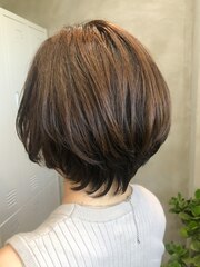 大人可愛いショート/横浜髪質改善