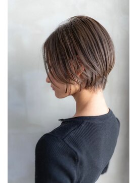 ケアリー 流山おおたかの森(Carelly) 大人かわいい前髪セシルカットココアブラウンフリンジウェーブ