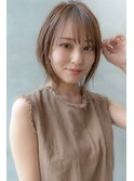 大人可愛い/大人ナチュラルショートボブ/髪質改善/小顔カット